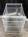 Closet Maid Style White Wire 4-Drawer Storage Unit