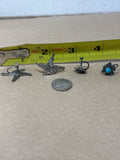 Sterling Screw-On Bird Earrings (2pr)