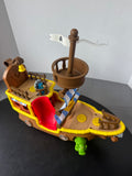 Disney Mattel Jake and the Neverland Pirates Bucky Pirate Ship