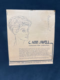 C. Ann Savell “Concentric” Textured Art; Signed