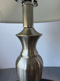 Brushed Nickel Lightweight Table Lamp (WORKS)