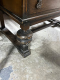 Antique Secretary with Glass Front Hutch***HEAVY ITEM***READ DETAILS ON PICK UP POLICY***