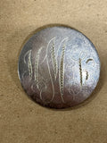 Sterling Monogramed Pin