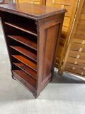 Antique Victorian Bookcase, with Drawer
