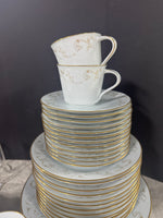 91-Piece Noritake Japan 6610 Duetto China Set