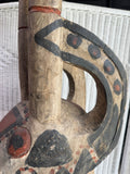 Bambara Heavyweight Wooden Antelope  Dance Headdress AS IS (READ DESCRIPTION CAREFULLY)