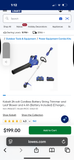 Kobalt Cordless 24v Leaf Blower and String Trimmer