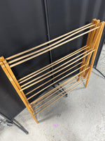 Expanding Vintage Wooden Drying Rack