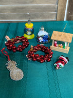(A)Lot of Christmas Ornaments