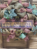 Wine & Dine Wreath