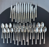 37-Piece Lunt Madrigal Sterling Silver Flatware in Chest