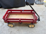Red Wooden Wagon