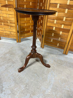 Petite Round Pedestal Table, Unbranded