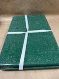 Green Speckled Baking Sheet With Cookie Cutters
