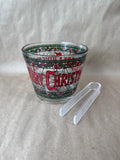 Retro Style Merry Christmas Ice Bucket