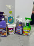 Cleaning Lot Y, Most bottles at least half full