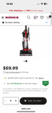 Eureka Air Speed Bagless Upright Vacuum with Some Attachments (WORKS)