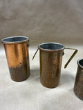 Copper And Brass Nesting Measuring Cups