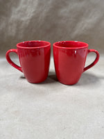 (A) Red Coffee Mugs