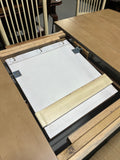 Two Tone Dining Table with Leaf and 6 Chairs ***HEAVY ITEM***READ DETAILS ON PICK UP POLICY***