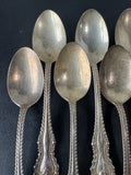 10-Piece J.E. Caldwell Vintage Sterling Silver Spoons