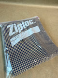 Gingham Style Table Runner With Buttons