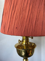 R. Ditmar Lightweight Brass Converted Oil Lamp (WORKS)