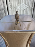Ornate Bronzed Resin Buffet Lamp (WORKS)