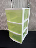 Sterilite 3-Drawer Plastic Storage Unit