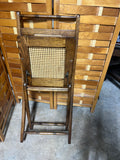Lightweight Folding Cane Chair