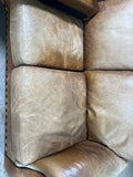 Leather Sectional Sofa with Ottoman***HEAVY ITEM***