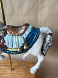 “The Carousel Waltz” Carousel Horse On Wooden Base