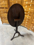 Tilt Top Oval Table