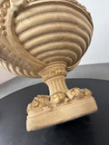 Milano Designs Ornate Plaster Pedestal Bird Bath