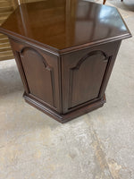 Hexagon Side Table, unbranded