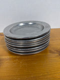 Wilton Pewter Columbia PA Desert Plates - Set Of 8 (B)