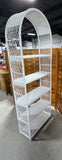 White Wicker Shelf