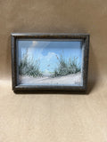 Coastal Seaside Painting - Signed