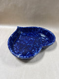 Bennington Pottery Blue Agate Heart Shaped Dish (B)
