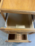 B-Oak Tone 2 Drawer File Cabinet