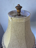 (B) Gilded Resin Pineapple Buffet Lamp (WORKS)