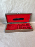 Wooden Jewelry Box With Map