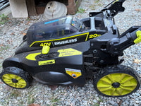 Ryobi 40V Brushless Self Propelled Battery Powered Mower (No Mulch Bag)