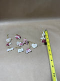 Lenox Be Mine Valentine 12 Mini Tree Ornaments Set for Valentine's Day (H.B)