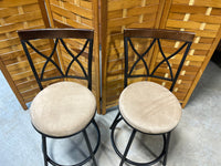 Cheyenne Industries, LLC Set of 2 Swivel Bar Stools