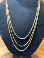 Long Gold-Tone Chain (30”)