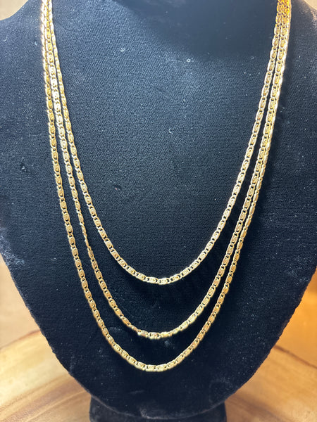 Long Gold-Tone Chain (30”)