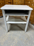 White Painted Vintage School Desk