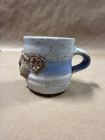 3D Face Pottery Coffee Mug