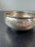 Preisner Sterling Silver Engraved Porringer